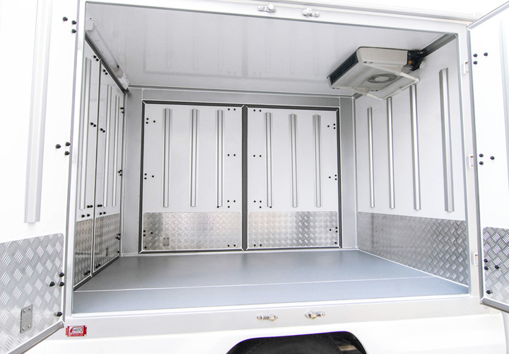 Side Opening — Refrigerated Pickup