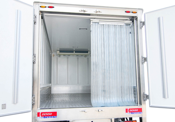 รถบรรทุก ตู้แช่เย็น ตู้แช่แข็ง ตู้ห้องเย็น — อีซูซุ เอลฟ์ NMR 130