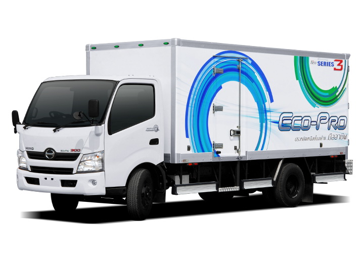 Dry Freight Truck Body — Hino 300 Eco Pro Light Duty