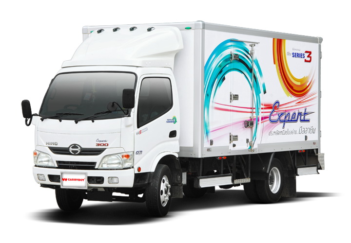 Dry Freight Truck Body — Hino 300 Expert Light Duty